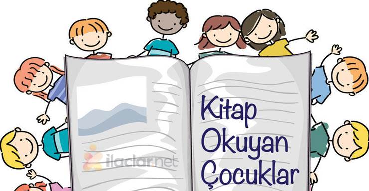 kitap okuyan çocuklar