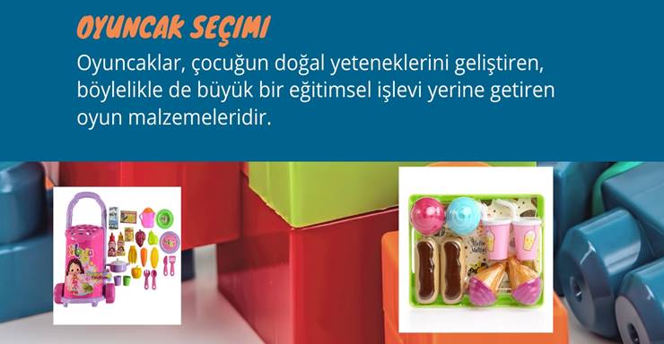 çocuklarda oyuncak seçimi