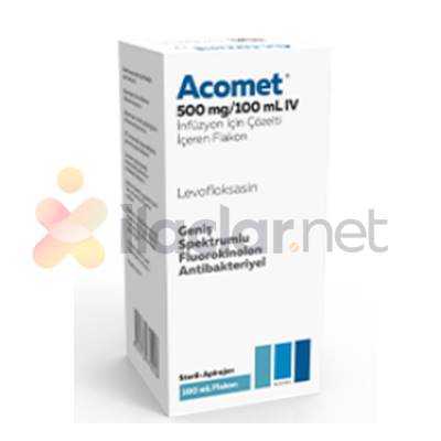 ACOMET 500 MG/100 ML IV INFUZYON FLAKON