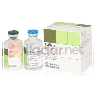 ACTILYSE 50 MG 1 FLAKON