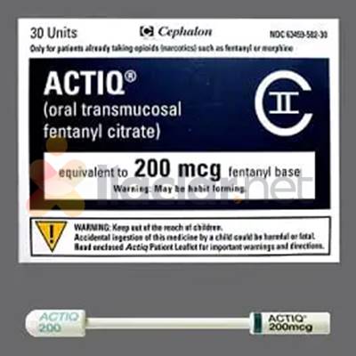 ACTIQ 200 MCG OROMUKOZAL APLIKATORLU 3 PASTIL