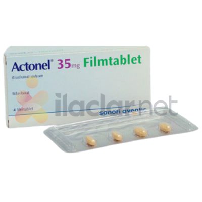 ACTONEL 35 MG 4 FILM TABLET