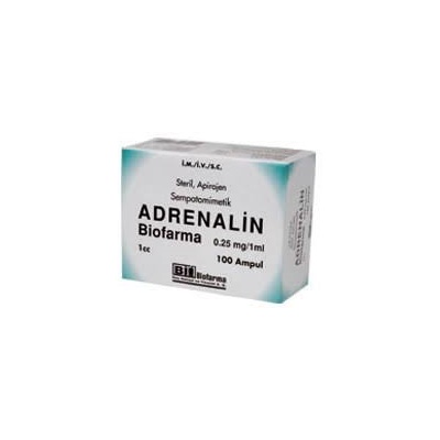 ADRENALIN 0,25 MG 10 AMPUL