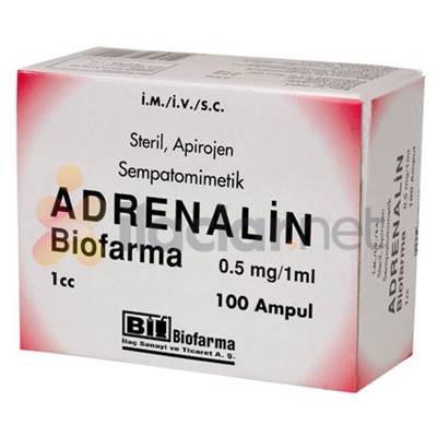 ADRENALIN 0,5 MG 10 AMPUL