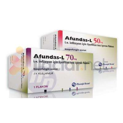 AFUNDAS-L 70 MG I.V. INFUZYONLUK LIYOFILIZE TOZ ICEREN 1 FLAKON