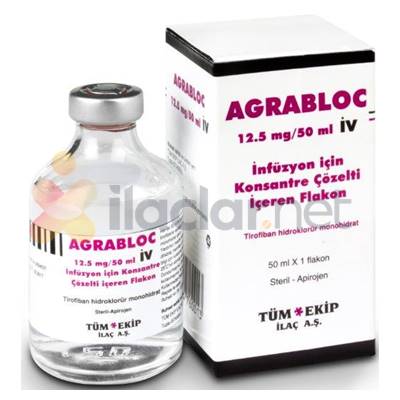 AGRABLOC 12,5 MG/50 ML IV INF. ICIN KON. COZ. ICEREN FLAKON (1 FLAKON)