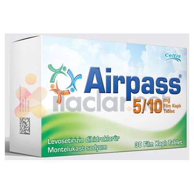 AIRPASS 5/10 MG 30 FILM KAPLI TABLET