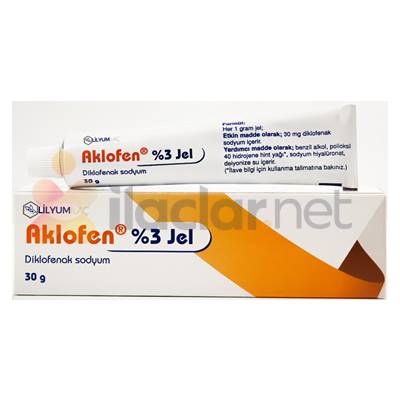 AKLOFEN %3 jel 30 gr