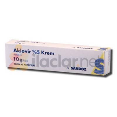 AKLOVIR %5 10 GR KREM