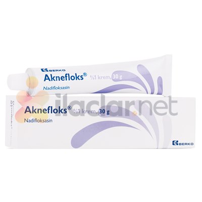 AKNEFLOKS %1 30 GR KREM
