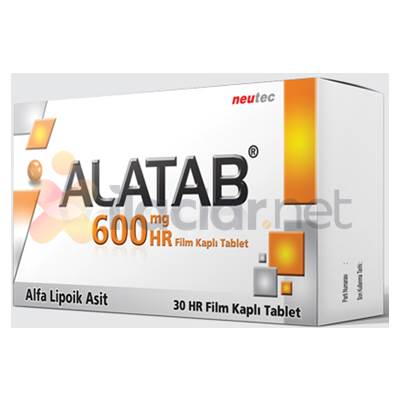 ALATAB 600 MG 30 FILM TABLET