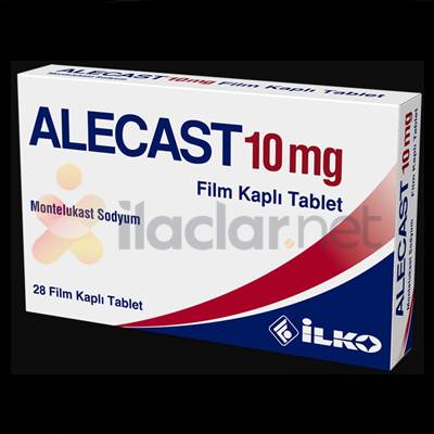 ALECAST 10 MG 28 FILM KAPLI TABLET
