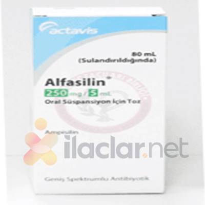 ALFASILIN 250 MG 80 ML SUSPANSIYON