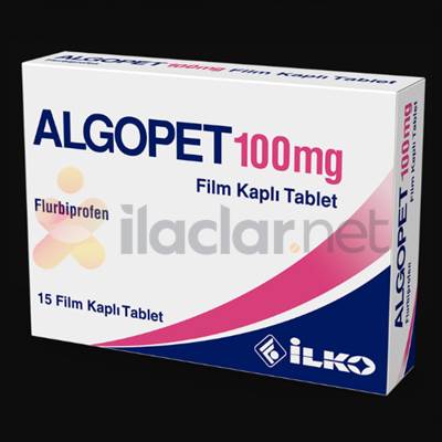 ALGOPET 100 MG 15 FILM KAPLI TABLET