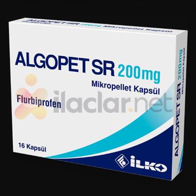 ALGOPET SR 200 MG MIKROPELLET 16 KAPSUL