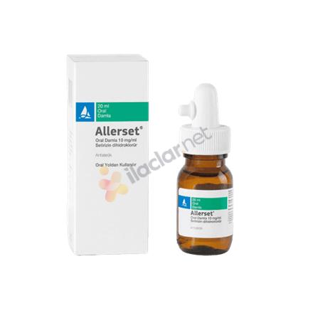 ALLERSET 10 mg 20 ml damla
