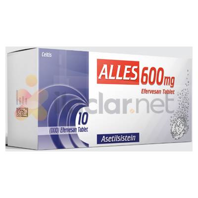 ALLES 600 MG 10 EFERVESAN TABLET