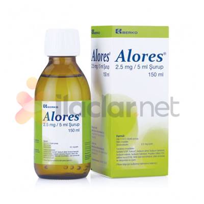 ALORES 2,5 MG/5 ML 150 ML SURUP
