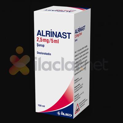 ALRINAST 2,5 MG/5 ML SURUP 150 ML