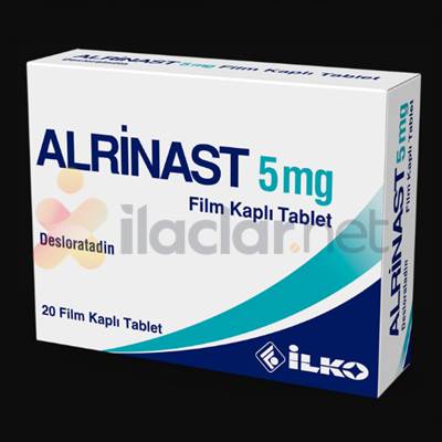 ALRINAST 5 MG 20 FILM TABLET