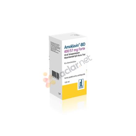 AMOKLAVIN BID 400/57 100 ml süspansiyon