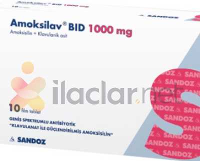 AMOKSILAV 1000 MG QUICKTAB AGIZDA DAGILAN 10 TABLET