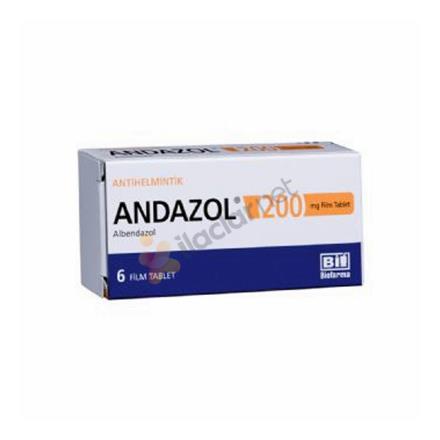 ANDAZOL 200 mg 2 film tablet