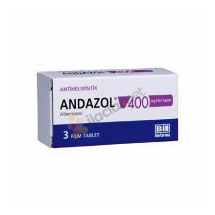 ANDAZOL 400 mg 3 film tablet