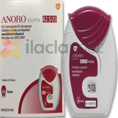 ANORO ELLIPTA 62,5/25 MCG KULLANIMA HAZIR INHALASYON TOZU, 30 DOZ