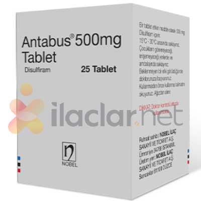 ANTABUSE 500 MG 25 TABLET