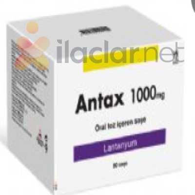 ANTAX 1000 MG ORAL TOZ ICEREN 90 SASE