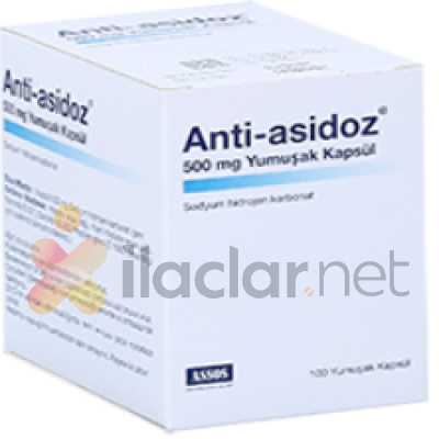 ANTI-ASIDOZ 100 YUMUSAK JELATIN KAPSUL