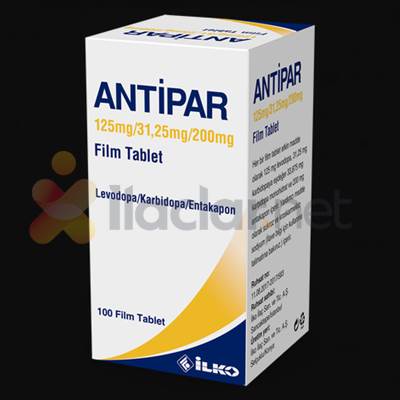 ANTIPAR 125/31,25/200 MG 100 FILM KAPLI TABLET