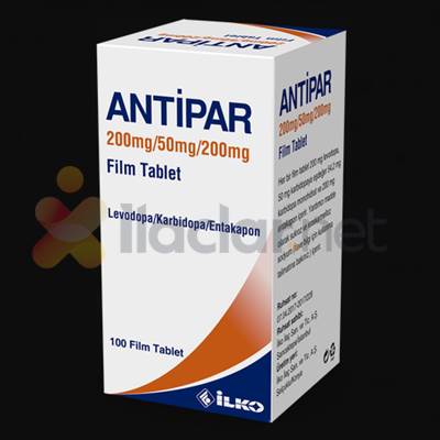 ANTIPAR 200/50/200 MG 100 FILM TABLET