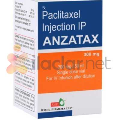 ANZATAX 100 MG/16,7 ML INFUZYON ICIN KONSANTRE COZELTI ICEREN 1 FLAKON