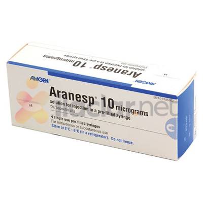 ARANESP 10 MCG 4 KULLANIMA HAZIR DOLU ENJEKTOR ICINDE ENJ. COZELTI