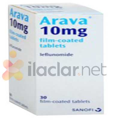 ARAVA 10 MG 30 FILM TABLET