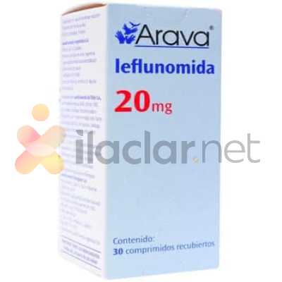ARAVA 20 MG 30 FILM TABLET
