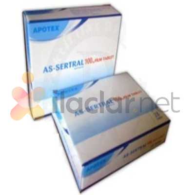 AS-SERTRAL 100 MG 28 FILM TABLET