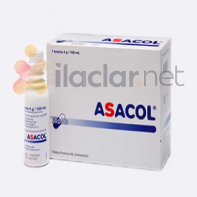 ASACOL 4 G/100 ML REKTAL SUSPANSIYON (7 ADET)