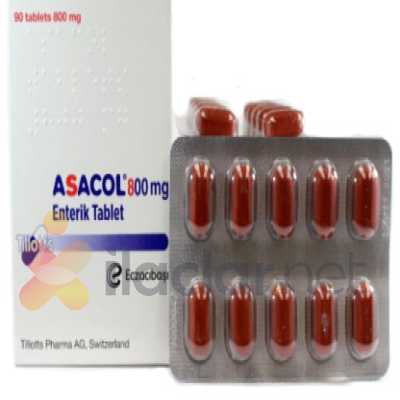 ASACOL 800 MG ENTERIK TABLET (90 TABLET)