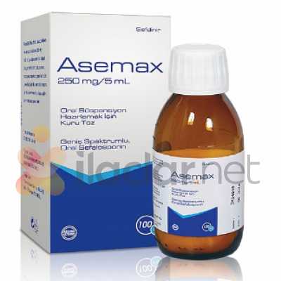ASEMAX 250MG/5ML 100ML ORAL SUSPANSIYON HAZIRLAMAK ICIN KURU TOZ