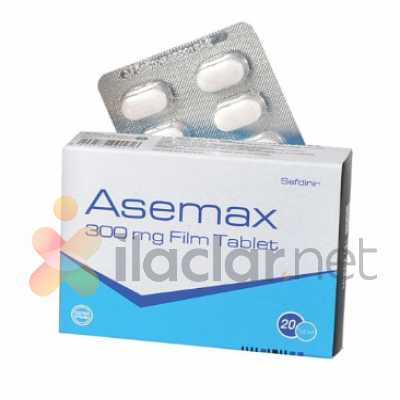 ASEMAX 300 MG 20 FILM TABLET