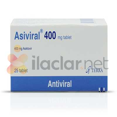 ASIVIRAL 400 MG 25 TABLET