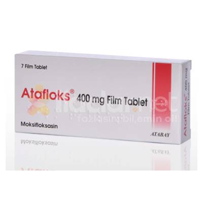 ATAFLOKS 400 MG 7 FILM TABLET