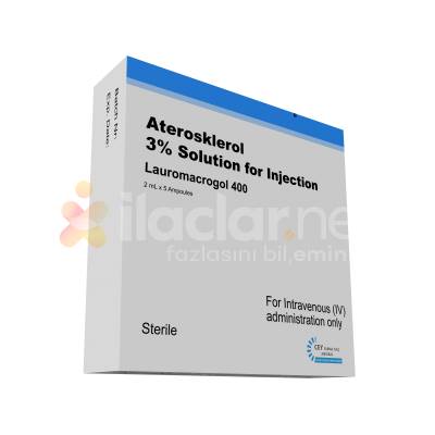 ATEROSKLEROL %3 ENJEKSIYONLUK COZELTI