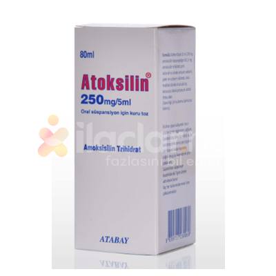 ATOKSILIN 250 MG 80 ML SUSPANSIYON