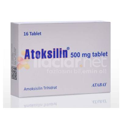 ATOKSILIN 500 MG 16 TABLET
