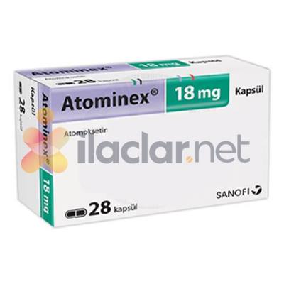 ATOMINEX 18 MG 28 KAPSUL