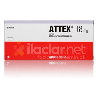 ATTEX 18 MG 28 KAPSUL
